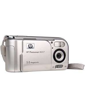    HP Photosmart E317 5MP 4x Digital Zoom Camera: Camera & Photo