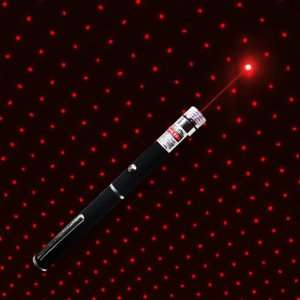   5mW Red Laser Pointer with Kaleidoscope Projection Cap Electronics