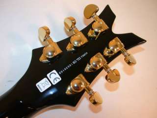 Dean DECEIVER Black Electric Guitar, EMG Pickups, NEW  