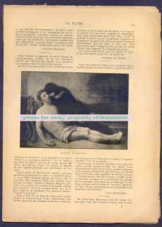 La Plume Magazine #188 Dedicated To J Valadon 1897  