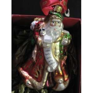  Waterford Holiday Heirlooms Checking It Twice Santa 