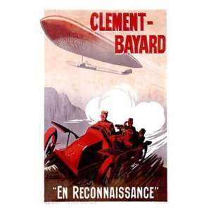  Clement Bayard Giclee Poster Print by Ernest Montaut 