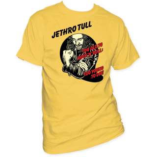 Jethro Tull Too Old To Rock N Roll Young Die T shirt  