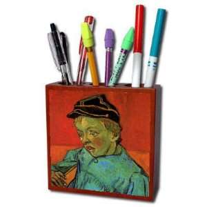  The Schoolboy Camille Roulin By Vincent Van Gogh Pencil 