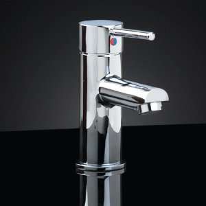 Rotunda Single Hole Faucet with Straight Spout   No Overflow   Lead 