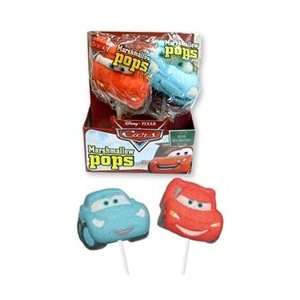 Cars Marshmallow Pops Box of 12 pops  Grocery & Gourmet 