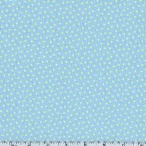  45 Wide Ethan Michael Dots Blue Fabric By The Yard: Arts 