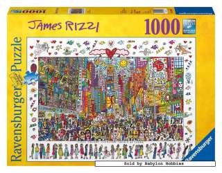   Ravensburger jigsaw puzzle 1000 pcs James Rizzi   Times Square 190690