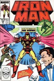 Iron Man #235 Vol 1 Marvel Comics 1988 NM Invincible  