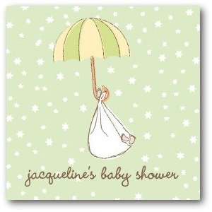   Gift Tag Stickers   Umbrella Bundle Sage By Sb Hello Little One