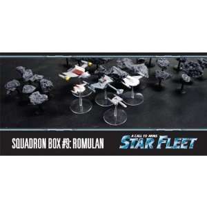   Call to Arms Squadron Box #3 Romulan Miniatures Set Toys & Games