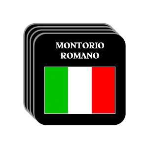  Italy   MONTORIO ROMANO Set of 4 Mini Mousepad Coasters 