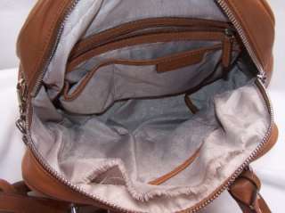 Michael Kors Knox Luggage Satchel Leather Shoulder Handbag Crossbody $ 