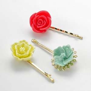  Candies 3 pk. Flower Bobby Pin Set: Beauty