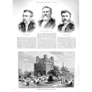  1883 ROCHESTER CASTLE COWAN MAYOR LONDON SHERIFF SMITH 