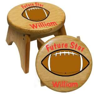 Football Theme Wooden Step Stool by Holgate Toys 