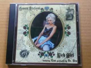 Gwen Stefani Feat. Eve   Rich Girl USA PROMO CD single  
