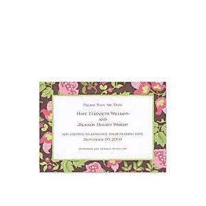  Brown Floral Announcement Baby Girl Announcements Baby