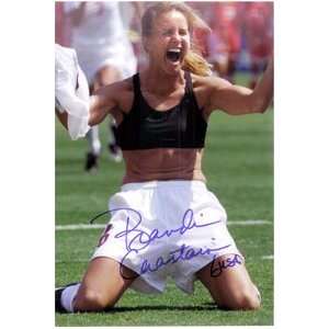  Brandi Chastain Autographed Soccer   Sports Memorabilia 