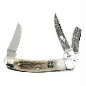  Hen & Rooster Bull Rider Deer Stag, 3 1/2 in. Sports 