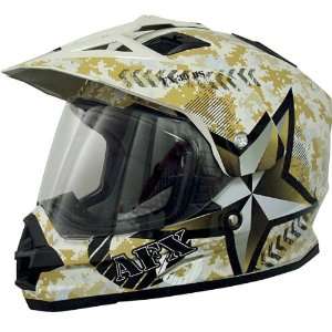 AFX Marpat Camo Adult FX 39DSBH Dirt Bike Motorcycle Helmet w/ Free B 