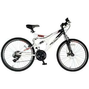  Polaris RMK Mountian Bike (White/Black, 26 X 19 Inch 