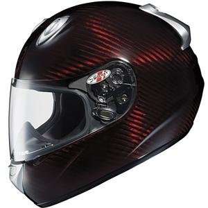  Joe Rocket RKT 101 Carbon Helmet   Small/Red: Automotive