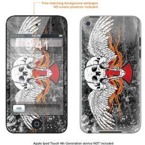  Protective Decal Skin STICKER for Apple Ipod Touch 4G, 4th 
