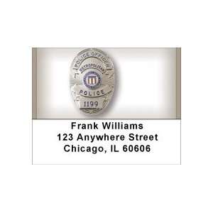  Police Badge Address Labels: Office Products