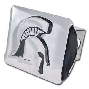  State University Spartans Bright Polished Chrome with Spartan 