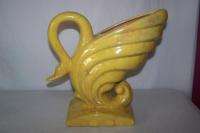 Gonder Pottery Art Deco Style Swan Vase/Planter #511  