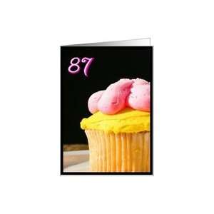  Happy 87th Birthday Muffin Card Toys & Games