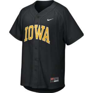  Iowa Hawkeyes Nike Baseball Replica Jersey: Sports 