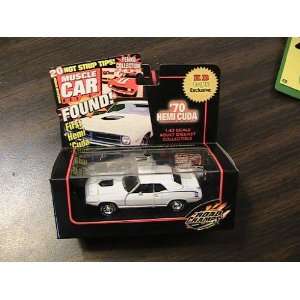   Collectibles White 65 Hemi Cuda Collectible Car: Everything Else