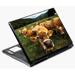    Universal Laptop Skin Decal Cover   Happy Cows Mow 