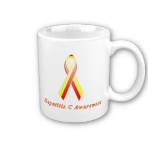 Hepatitis C Awareness Ribbon Coffee Mug 