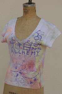NWOT PEOPLE OF THE LABYRINTHS ALCHEMY TIE DYE TSHIRT S  