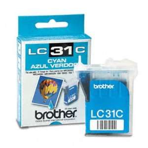  Brother LC31C   LC31C Ink, 400 Page Yield, Cyan BRTLC31C 