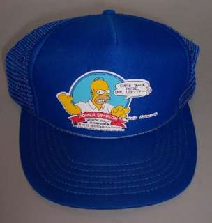 The Simpsons HOMER Vintage Trucker HAT/Cap DAD 1990 NEW  