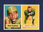 1959 Topps Buck Lansford SGC 92 NM MT Rams Eagles UT 1 Pro Bowl  