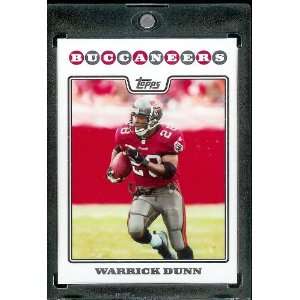  2008 Topps # 64 Warrick Dunn   Tampa Bay Buccaneers   NFL 