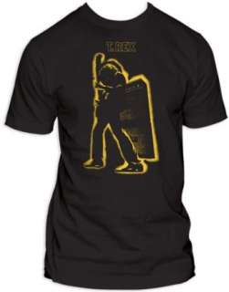  T. Rex Electric Warrior Metallic Gold Mens T shirt 