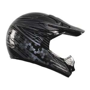  Raptor Off Road Helmet with Helium Graphic (Gloss Black, X 