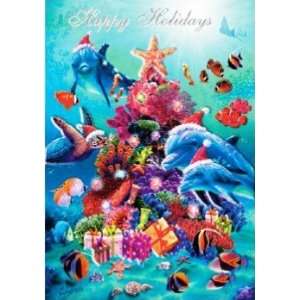  Deluxe Christmas Boxed Cards Oceanic Holiday: Kitchen & Dining