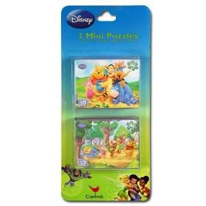  Winnie The Pooh 2pk Mini Puzzles Toys & Games