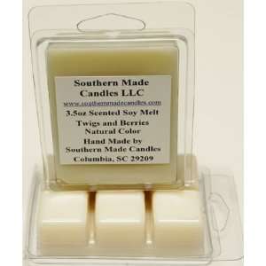  3.5 oz Scented Soy Wax Candle Melts Tarts   Twigs & Berry 