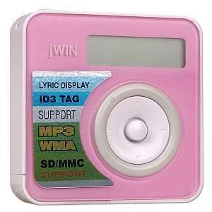   Portable Audio Player w/256MB SD Card(Pink): MP3 Players & Accessories