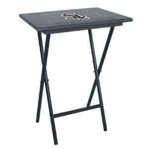  Chicago White Sox MLB TV Tray Set with Rack Furniture 