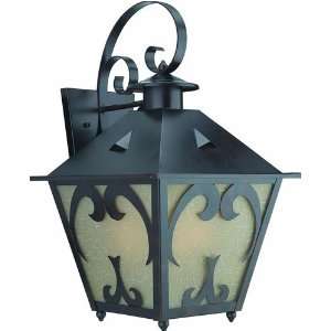   Craftsman / Mission 3 Light Outdoor Wall Sconce: Home Improvement