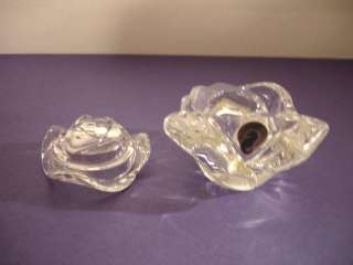 Waterford Rose Covered Crystal Keepsake Box Made in Ireland NIB  